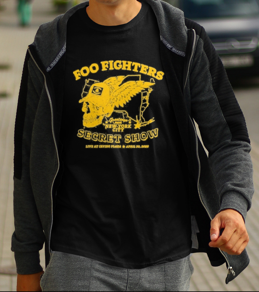 New York City Foo Fighters Secret Show Live At Irving Plaza April 30 2026 T-Shirt