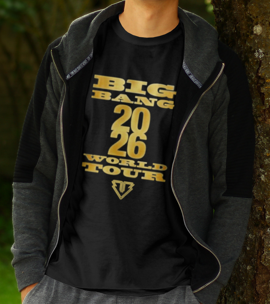 Big Bang 2026 World Tour Anniversary Original 20th T-Shirt