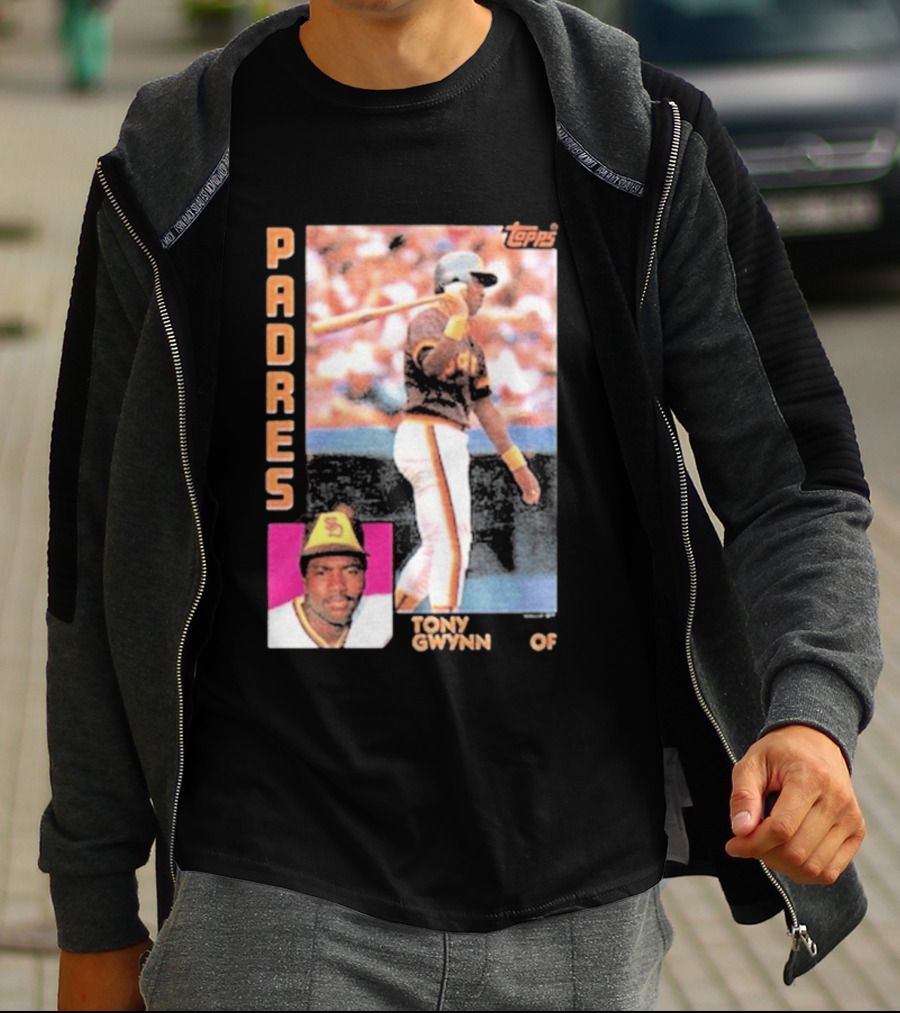 San Diego Padres Tony Gwynn 2026 Topps Baseball Card T-Shirt