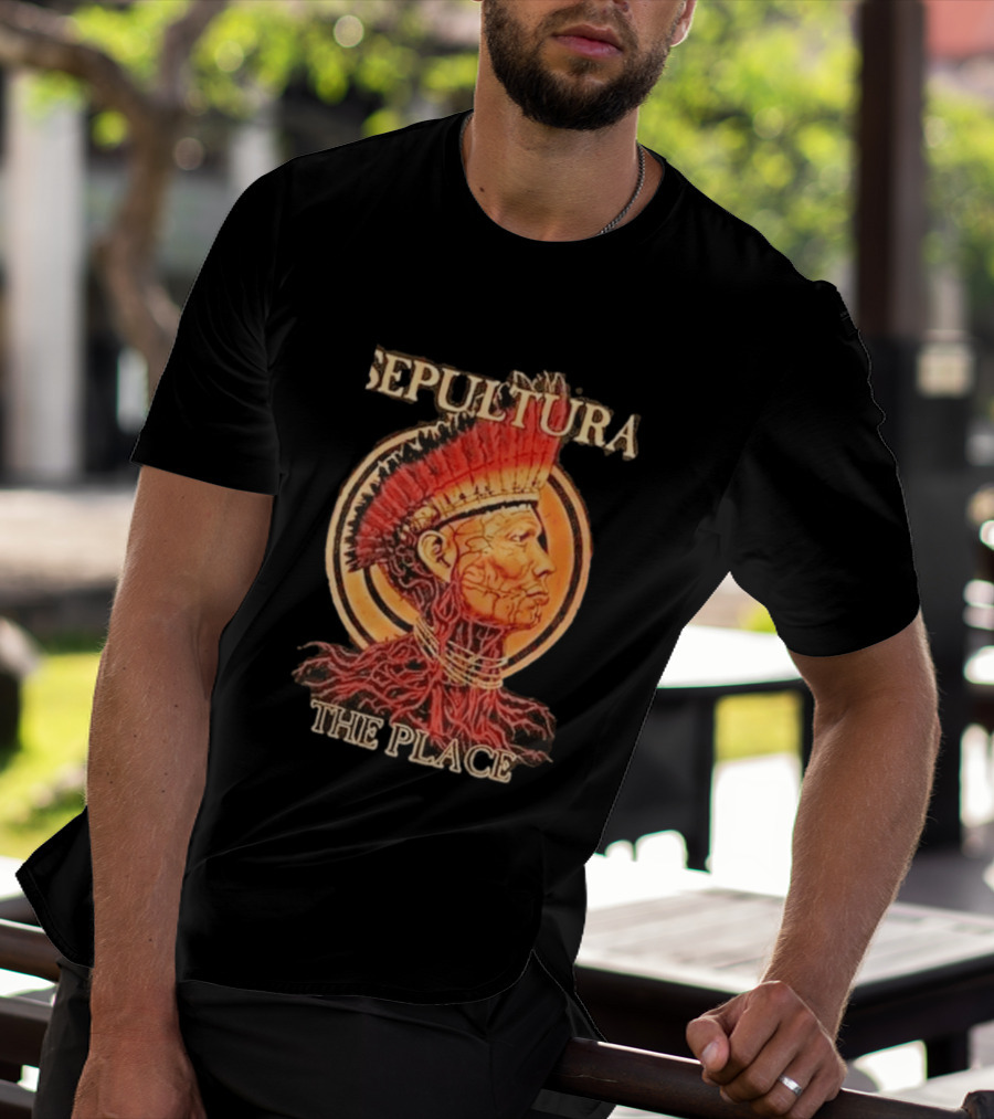 Sepultura Final North American Tour Celebrating Life Through Death 2026 Wellmont Theater Montclair NJ April 29 Roots Bloody Roots The Place T-Shirt