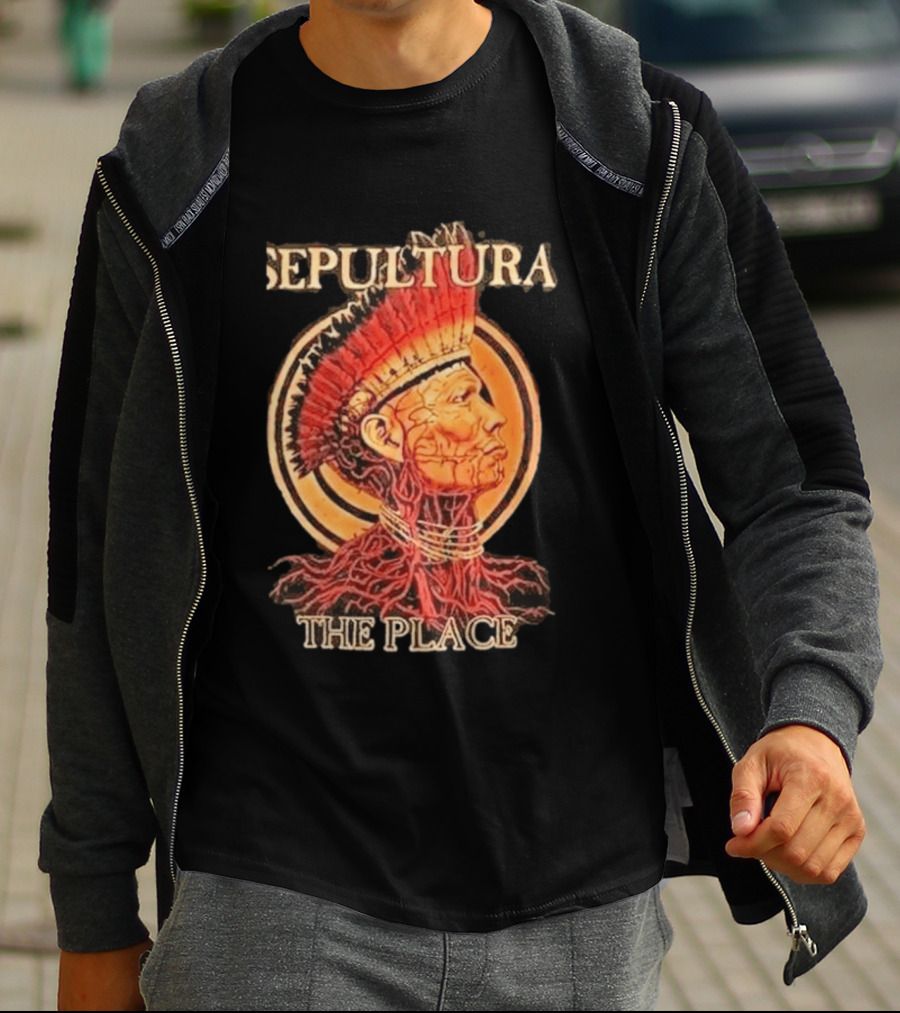 Sepultura Final North American Tour Celebrating Life Through Death 2026 Wellmont Theater Montclair NJ April 29 Roots Bloody Roots The Place T-Shirt