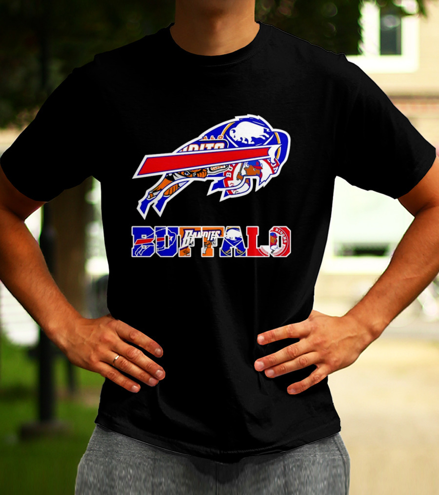 Several Buffalo Bills And New York Teams T-Shirt