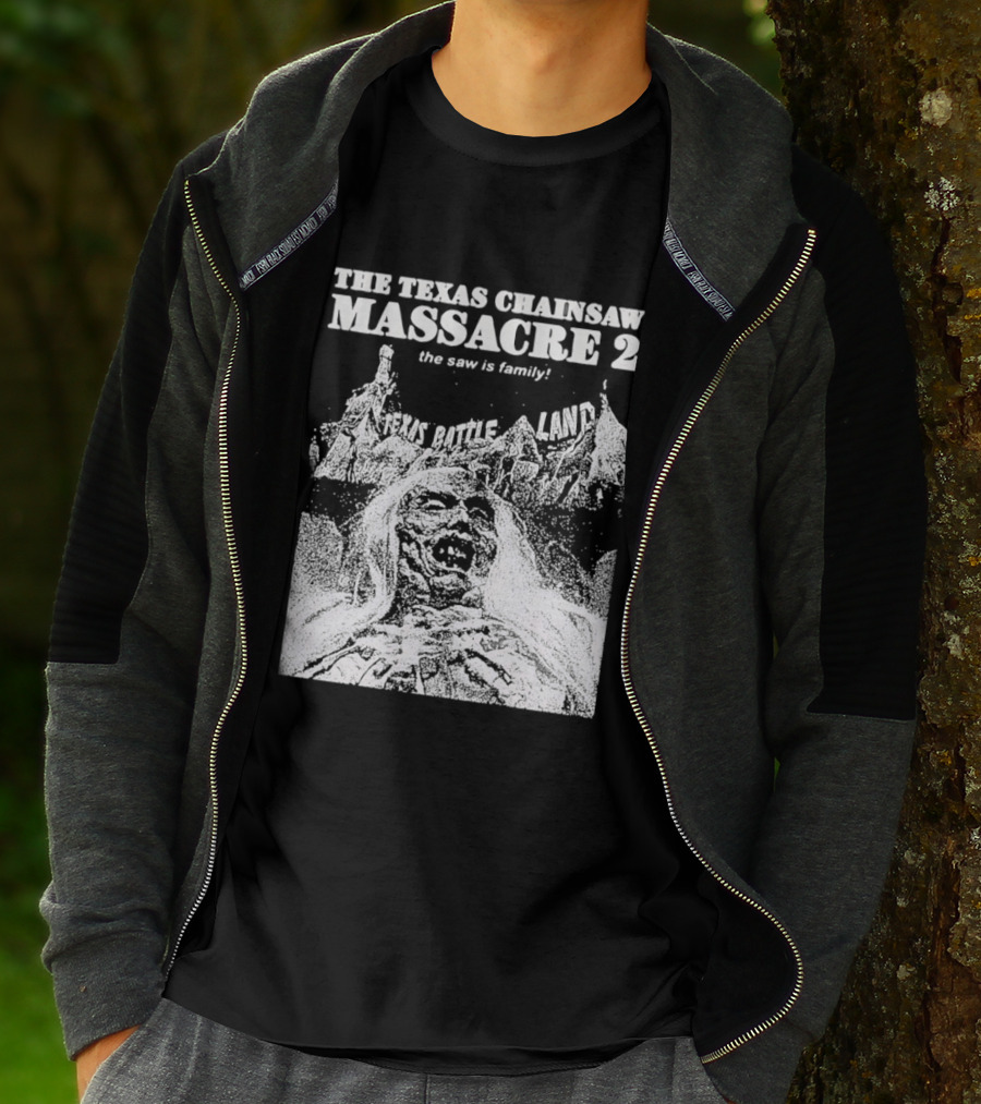 The Texas Chainsaw Massacre 2 The Saw Is Family Scare Bothe Land T-Shirt