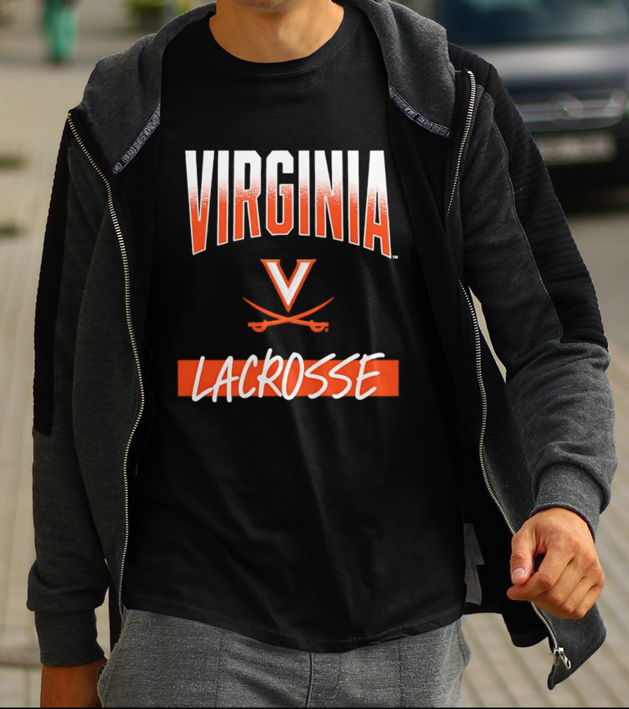 Virginia Cavaliers Lacrosse Bold Team Spirit T-Shirt