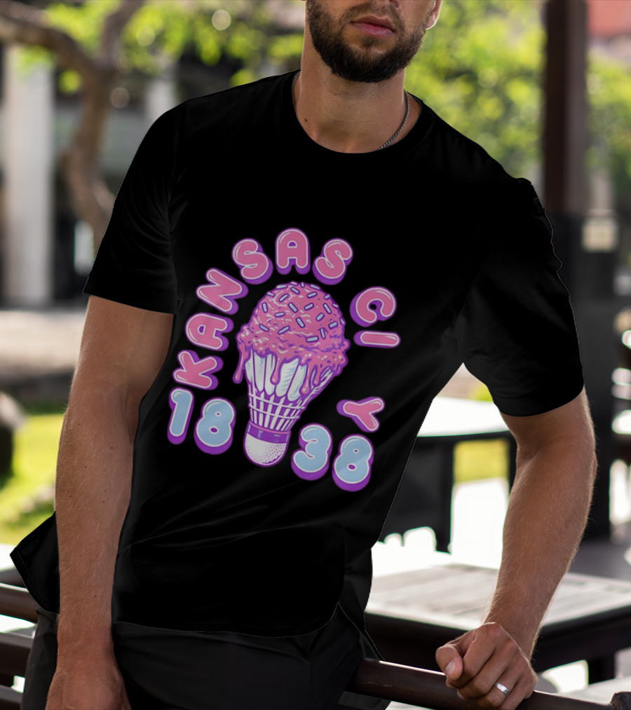 Kansas City Ice Cream 1838 Where I'm From T-Shirt