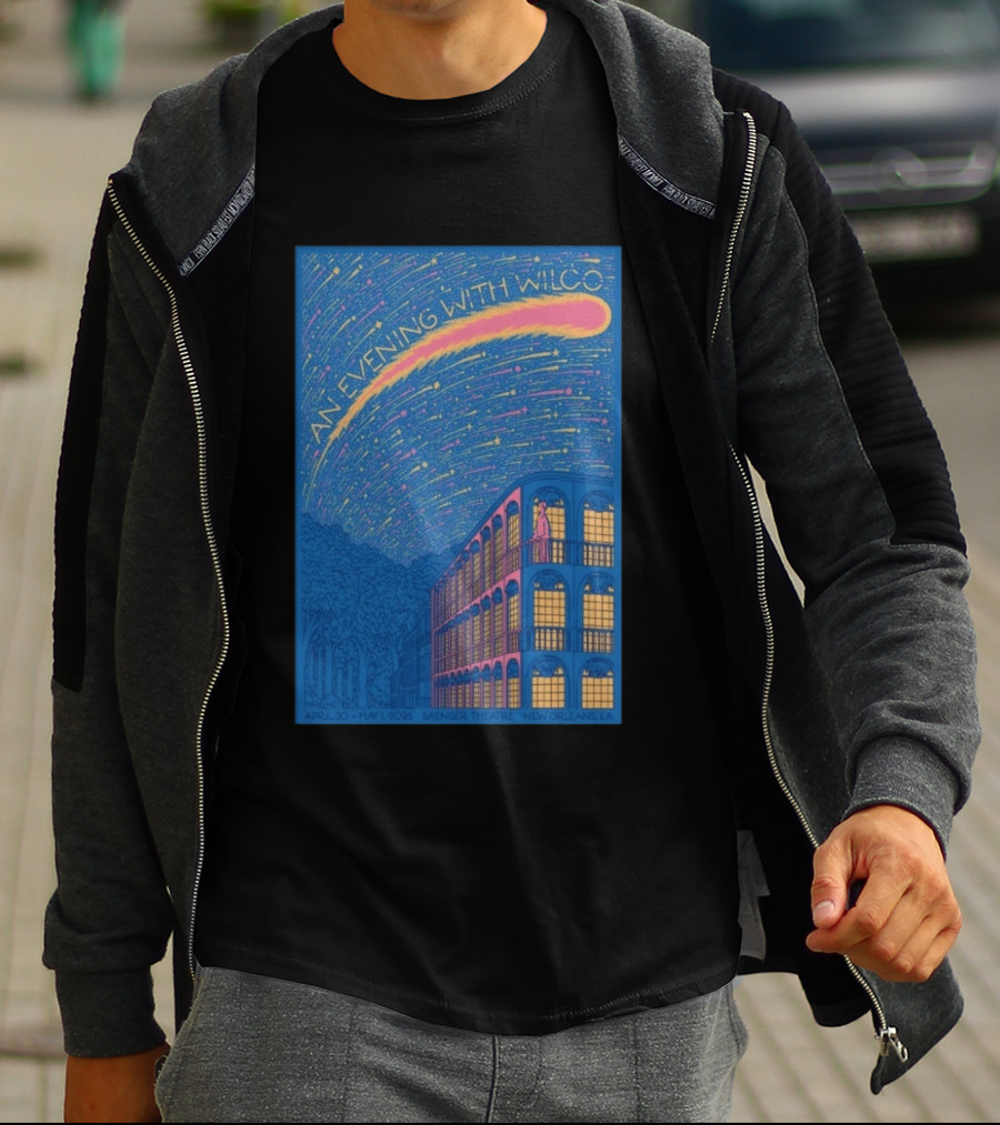 An Evening With Wilco Saenger Theatre New Orleans April 30 May 1 2026 T-Shirt