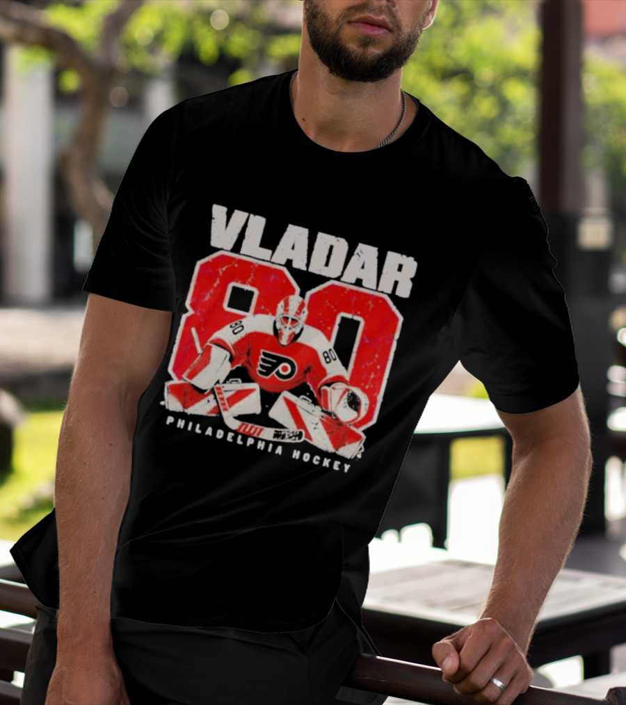 Vladar 80 Philadelphia Hockey T-Shirt