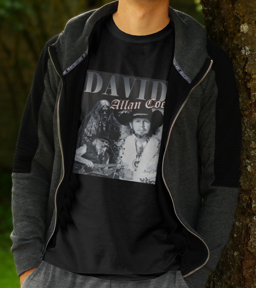 David Allan Coe Iconic Country Music Legend Images T-Shirt