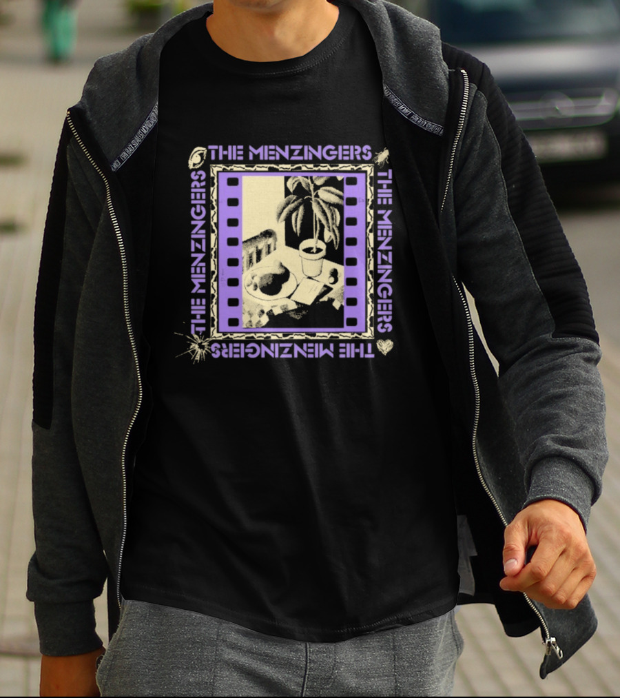 The Menzingers Plant Film Strip Aesthetic T-Shirt