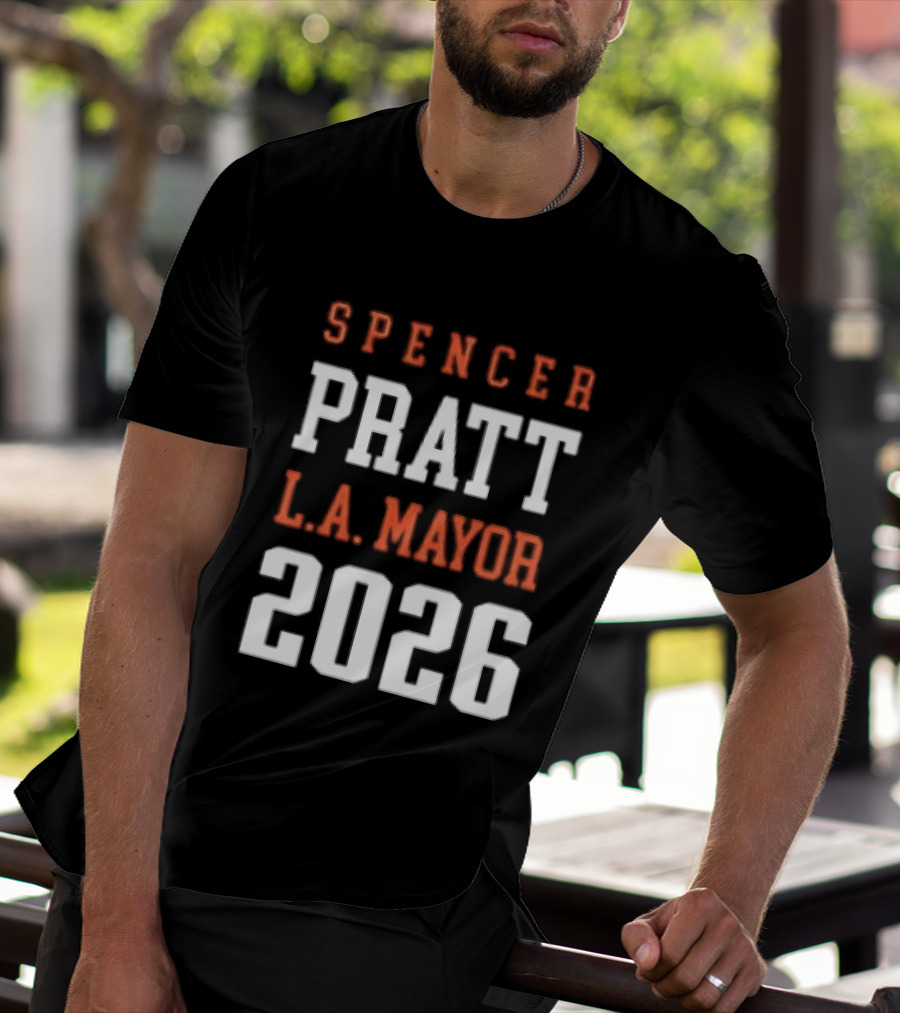 Spencer Pratt LA Mayor 2026 Campaign T-Shirt