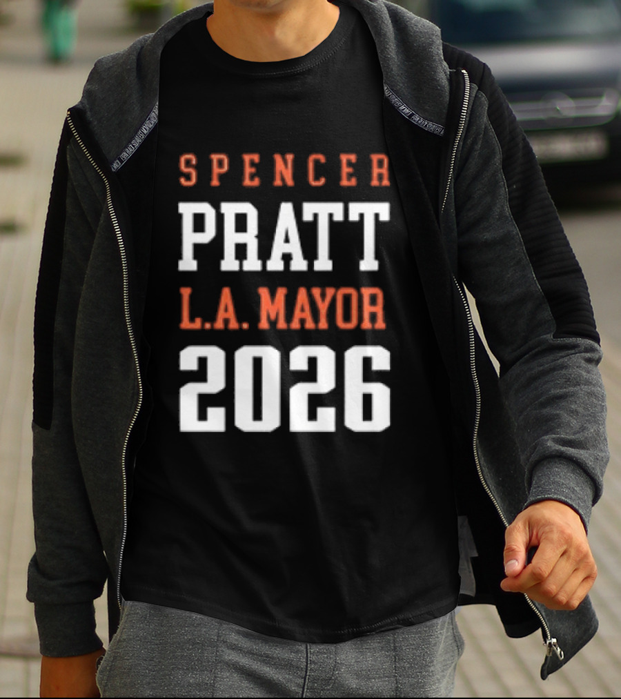 Spencer Pratt LA Mayor 2026 Campaign T-Shirt