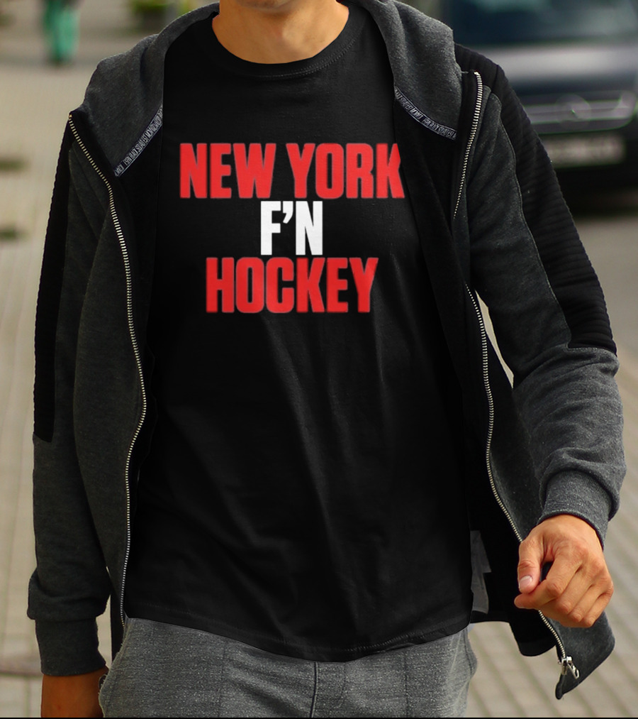 New York F'n Hockey New York Rangers NHL Team T-Shirt
