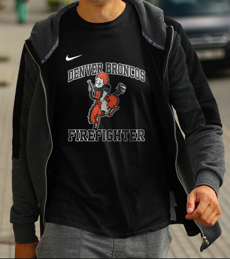 Denver Broncos Firefighter Nike First In Last Out T-Shirt