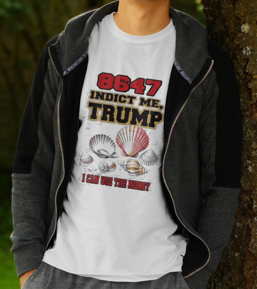8647 Indict Me Trump I Can Use The Money Shells T-Shirt