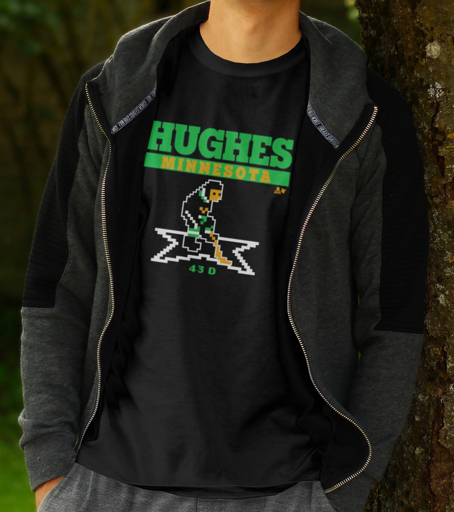 Hughes Minnesota Vintage 43 Hockey T-Shirt