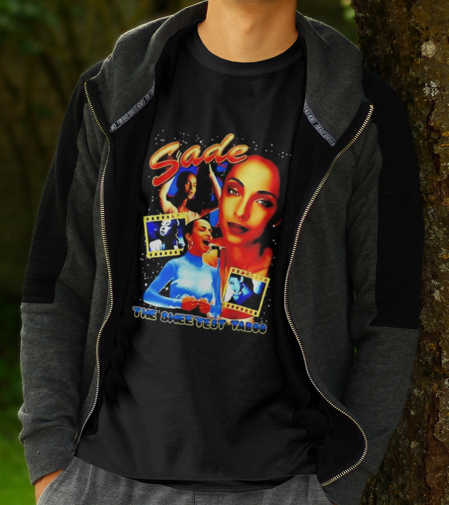 Sade The Sweetest Taboo Music Icon Montage T-Shirt
