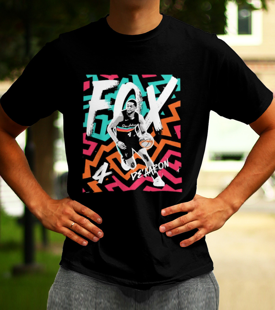 San Antonio Spurs Keldon Johnson Fox 4 De'aaron 2026 T-Shirt