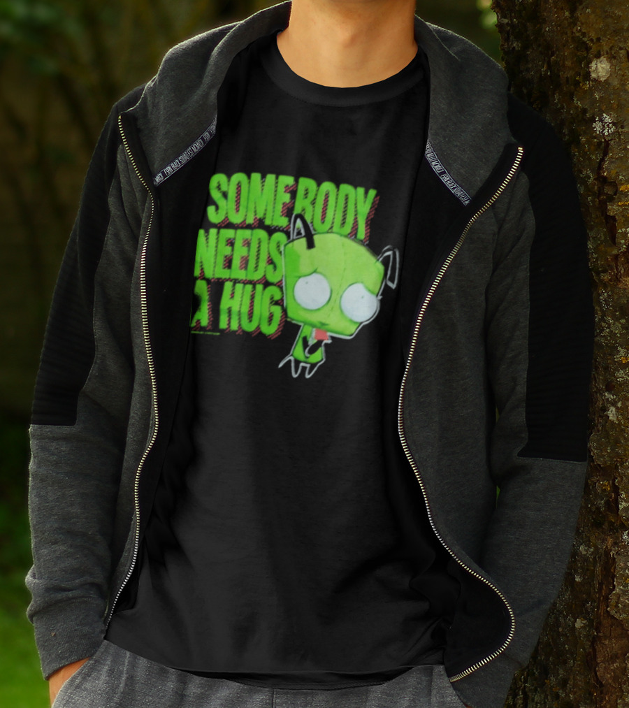 Somebody Needs A Hug Gir Invader Zim T-Shirt