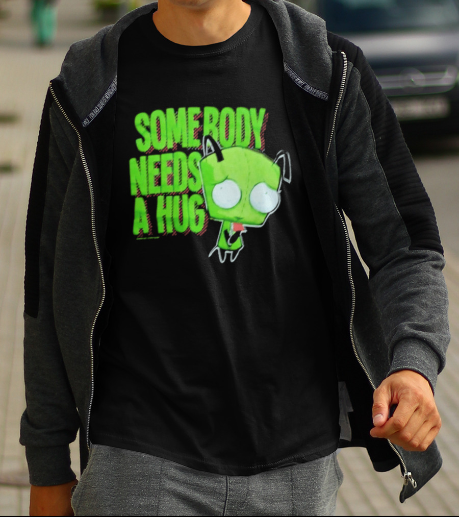 Somebody Needs A Hug Gir Invader Zim T-Shirt