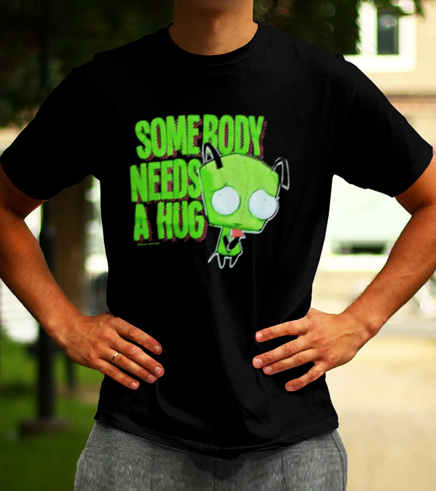 Somebody Needs A Hug Gir Invader Zim T-Shirt
