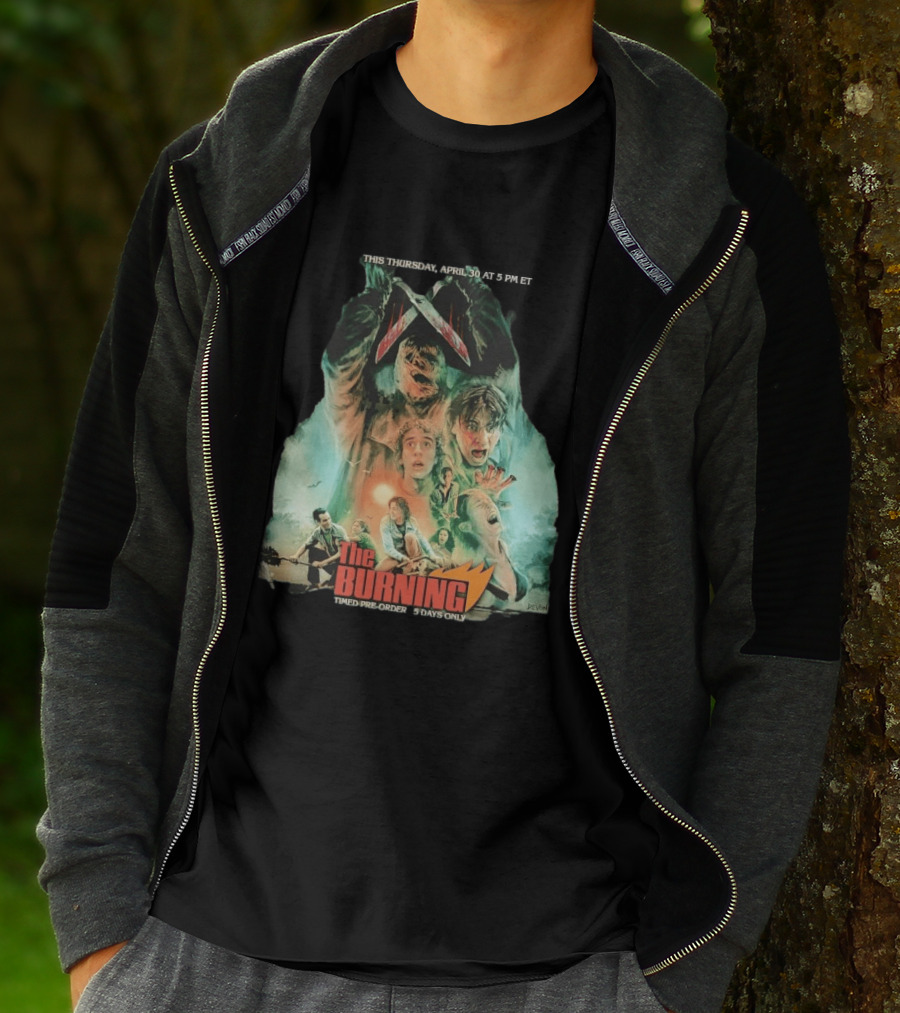 The Burning Cropsy's Revenge Horror Movie Timed Pre Order 5 Days Only T-Shirt