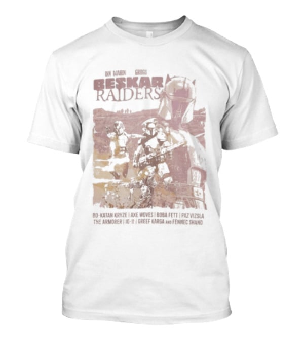 Heroes Villains Star Wars 2026 Exclusive Beskar Raiders This Is The Way T-Shirt