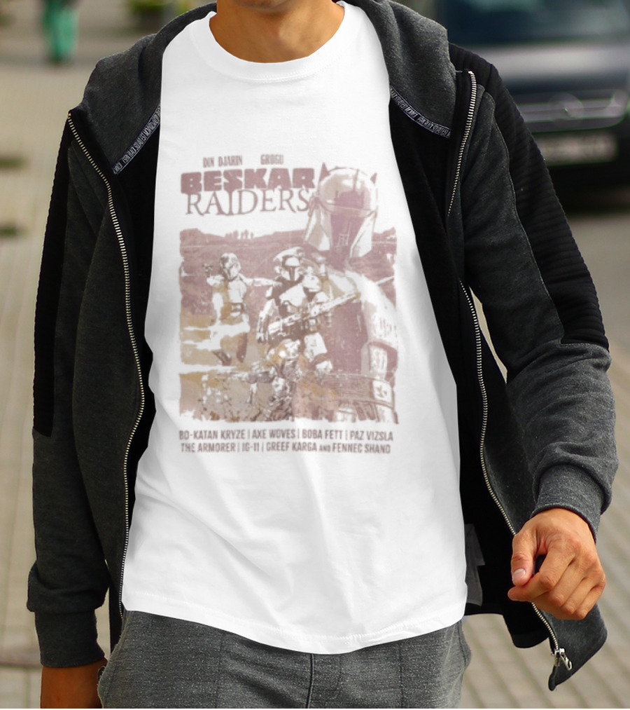 Heroes Villains Star Wars 2026 Exclusive Beskar Raiders This Is The Way T-Shirt