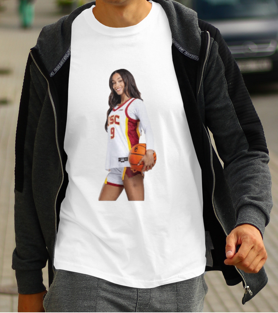 Jazzy Female Newcomer Of The Year USC Basketball T-Shirt