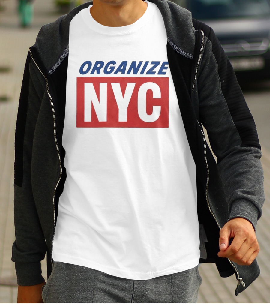 Organize NYC Mayor Mamdani Movement T-Shirt