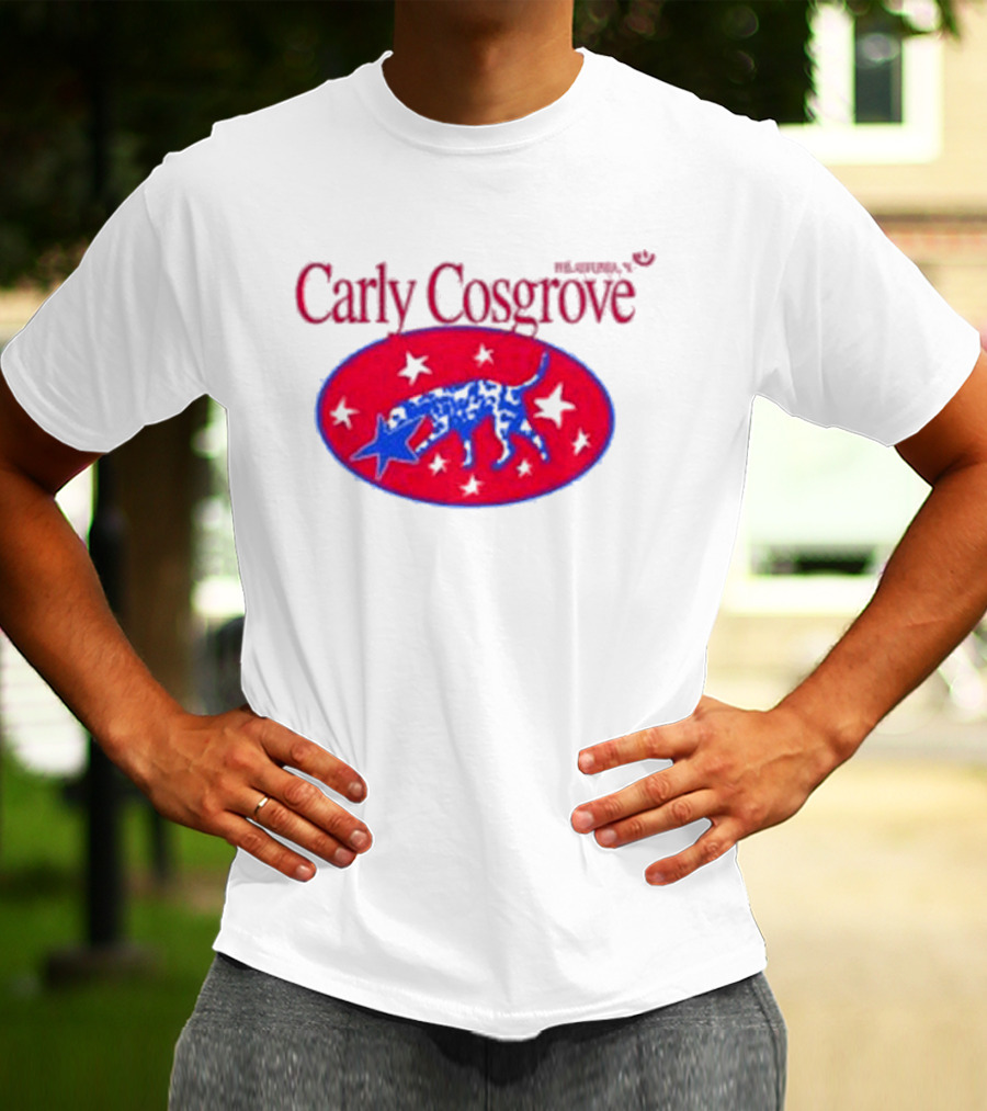Carly Cosgrove Dog Oval Star T-Shirt