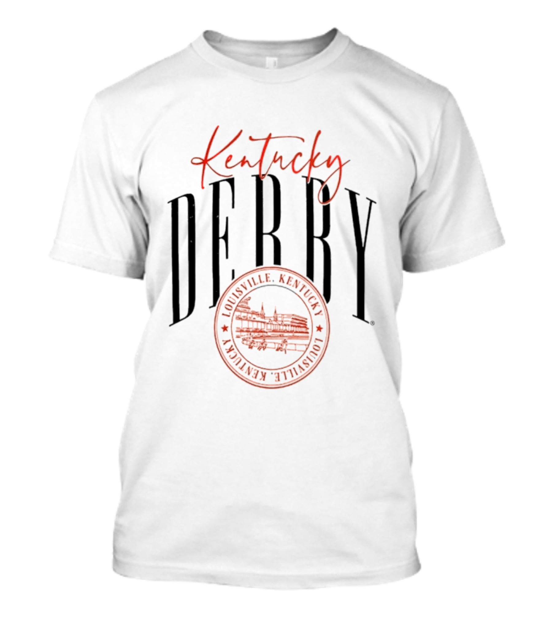Kentucky Derby Louisville Hall Of Fame Gameday Social Oatmeal Cropped T-Shirt