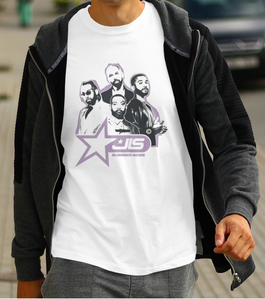 JLS Star Summer 2026 Reunion Tour Group T-Shirt