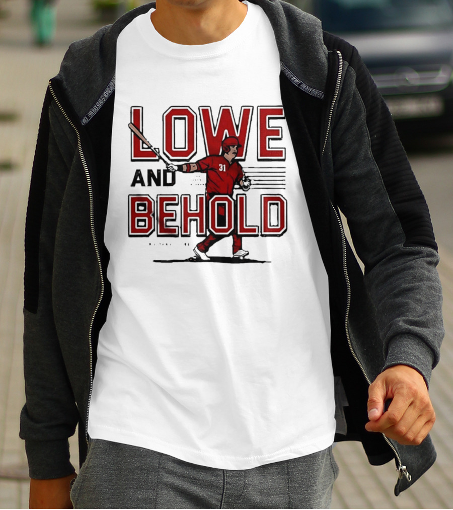 Lowe And Behold Baseball Nathaniel Lowe Player T-Shirt