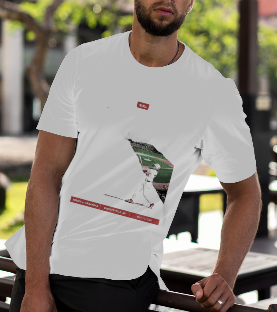 Ole Miss Baseball Swayze Field May 1 3 2026 Fayetteville AR Perfect Timing T-Shirt