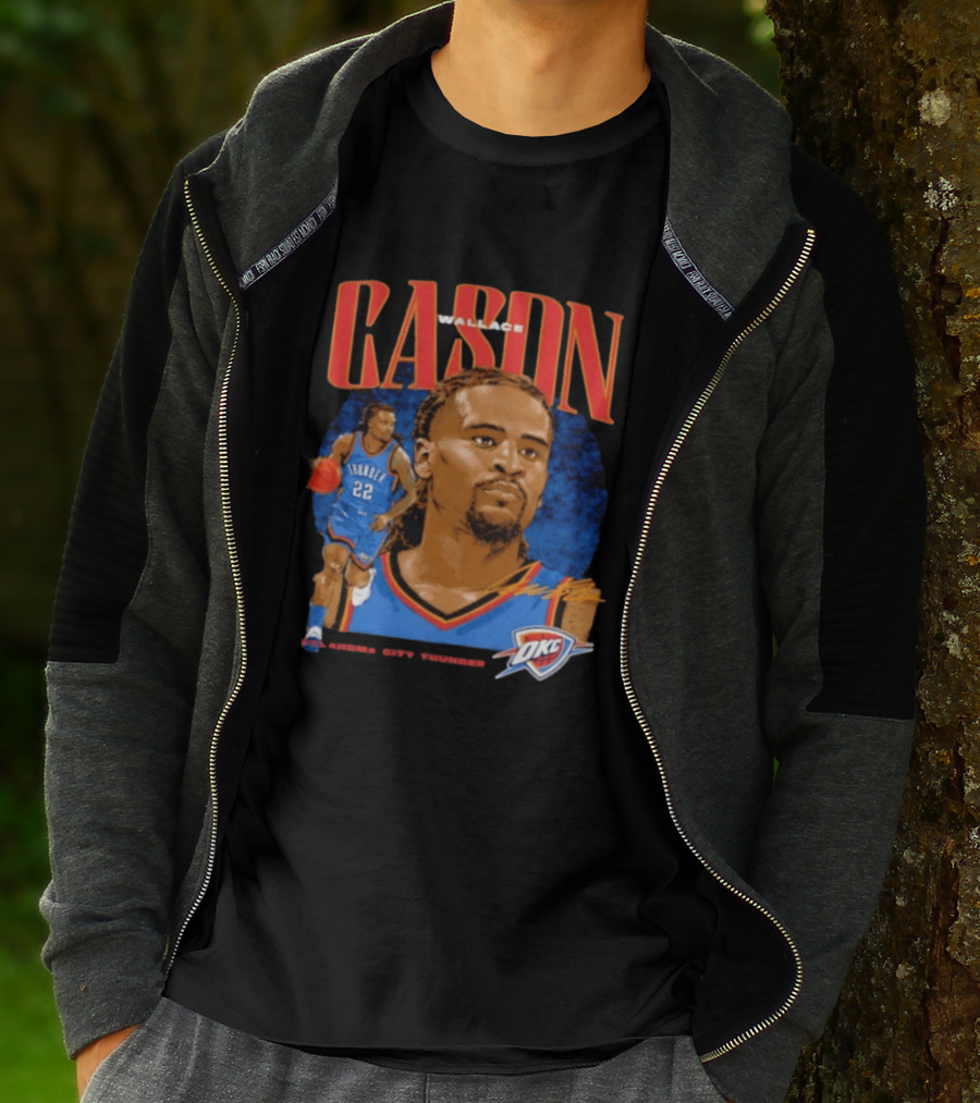 Cason Wallace Oklahoma City Thunder OKC Basketball Player 22 T-Shirt