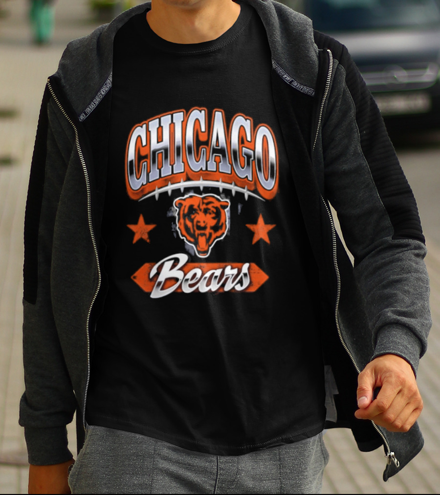 Chicago Bears 2026 Americana Stars Team T-Shirt