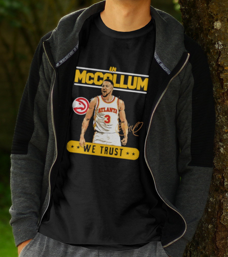 Atlanta Hawks CJ McCollum In McCollum We Trust T-Shirt