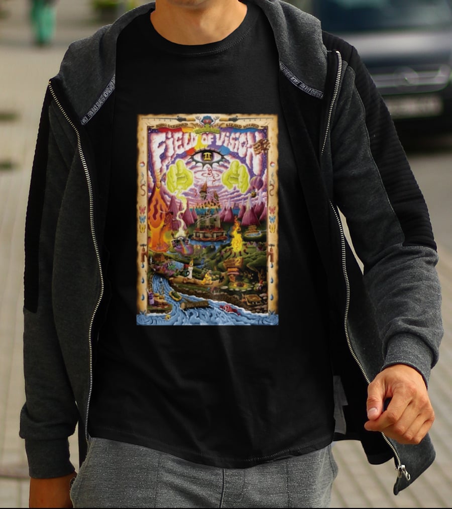 King Gizzard And The Lizard Wizard Field Of Vision II Buena Vista CO August 16 2026 T-Shirt