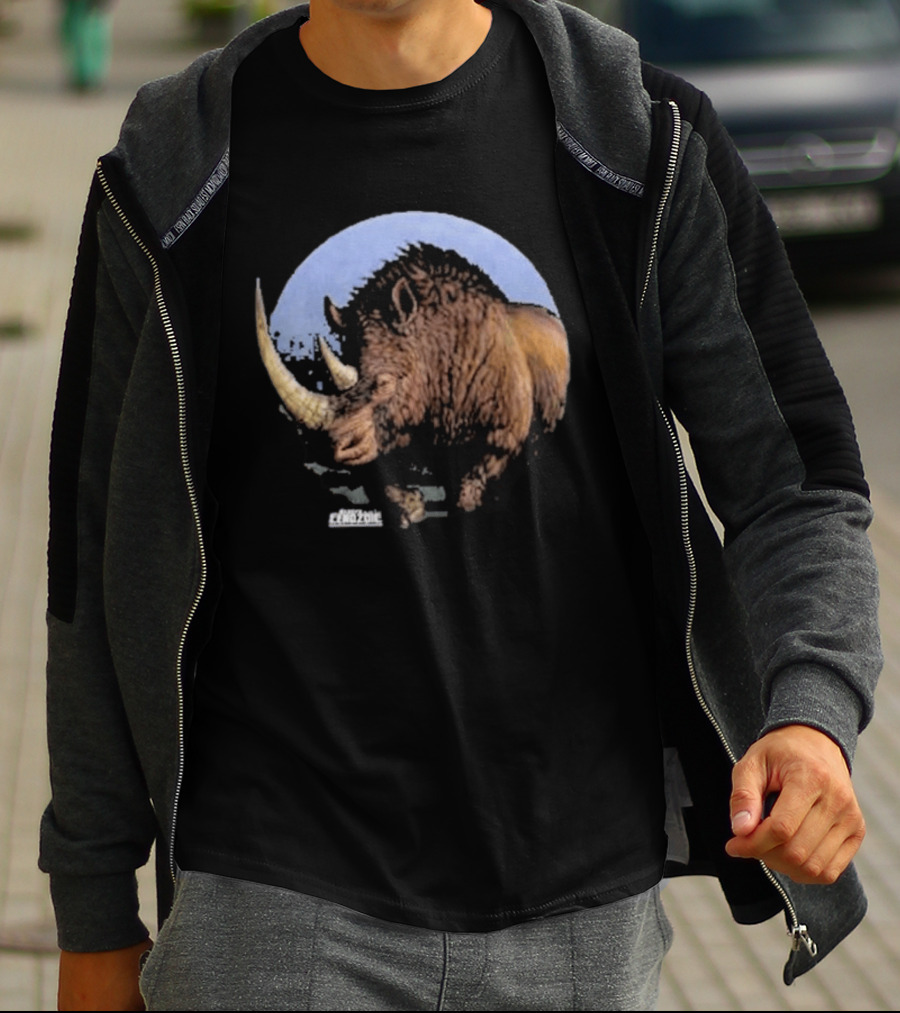 Creative Beast Studio Woolly Rhino Cenozoic Collection T-Shirt