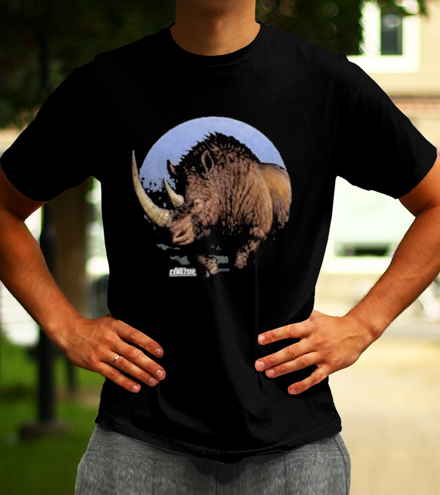 Creative Beast Studio Woolly Rhino Cenozoic Collection T-Shirt