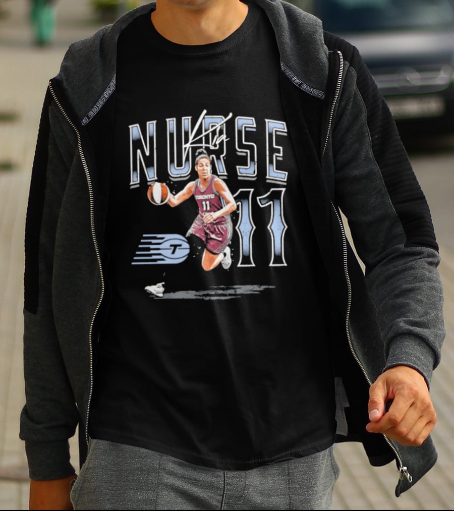 Nurse 11 Kia Toronto Tempo Player Pose T-Shirt