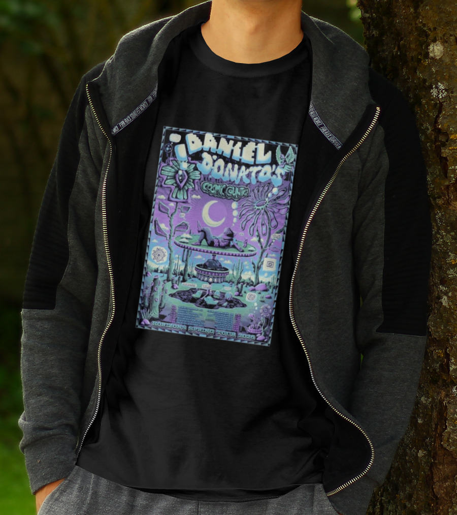 Daniel Donato Cosmic Country Horizons Spring Tour 2026 Psychedelic Landscape T-Shirt