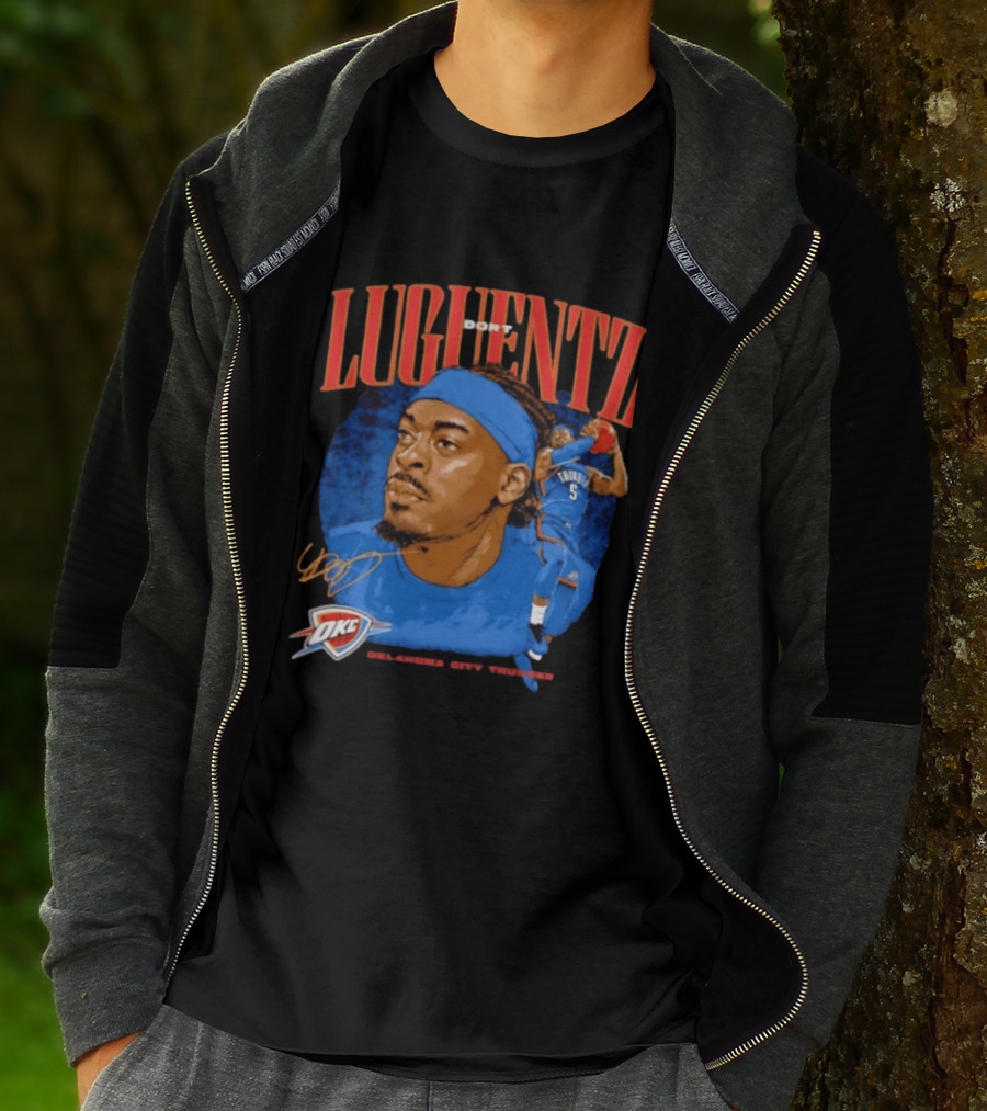 Luguentz Dort Oklahoma City Thunder Basketball OKC Star Player T-Shirt