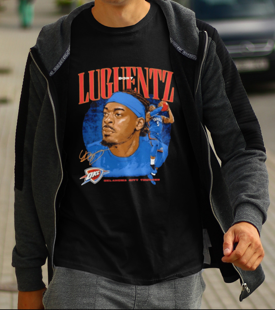 Luguentz Dort Oklahoma City Thunder Basketball OKC Star Player T-Shirt