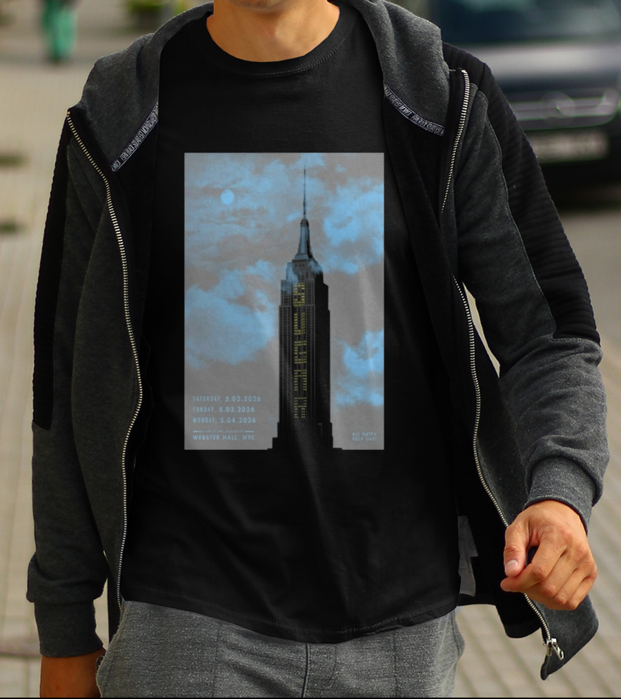 SUGAR Empire State Building Webster Hall NYC May 2 4 2026 T-Shirt