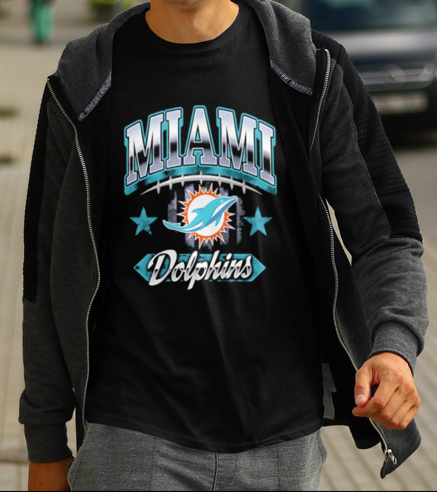 Miami Dolphins Americana 2026 NFL Team Spirit T-Shirt