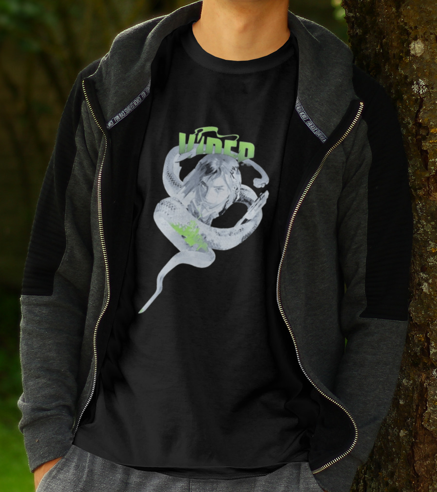 Viper Valorant Why We Fight Back Snake T-Shirt