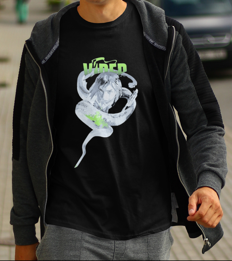 Viper Valorant Why We Fight Back Snake T-Shirt