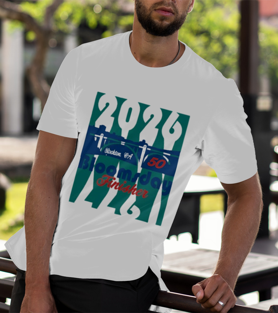 2024 Bloomsday Finisher 50th Annual Race Spokane 12K T-Shirt