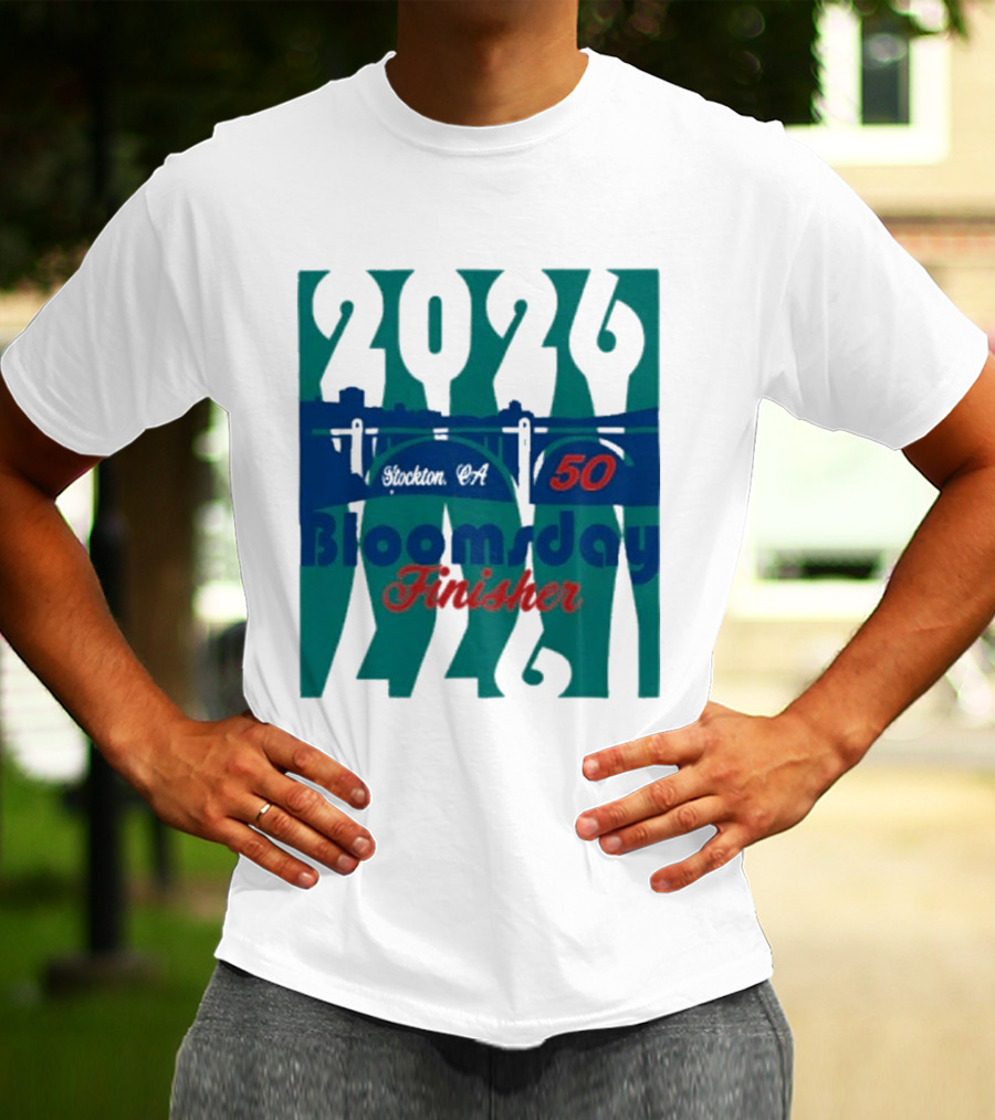 2024 Bloomsday Finisher 50th Annual Race Spokane 12K T-Shirt